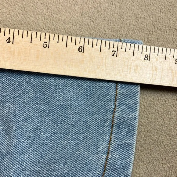 Nanushka Denim Mora Wash 80’s Style Belted Dress Women’s size M - Picture 11 of 14